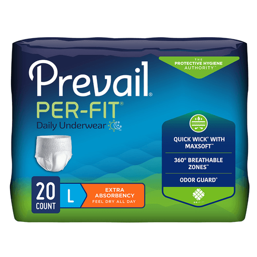 Prevail Per-Fit® Daily Underwear, Large | Quantity - 1x PK