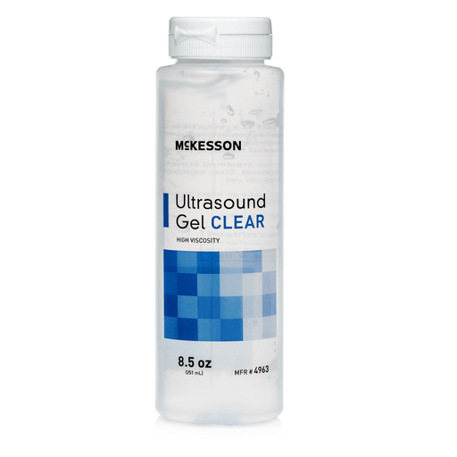 McKesson Ultrasound Gel, Clear, 250 mL Bottle, Ultrasound and Laser Transmission | Quantity - 1x EA