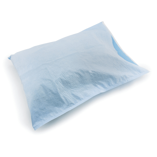 McKesson Blue Tissue/Poly Disposable Pillowcase, 21 x 30 Inch | Quantity - 1x CS
