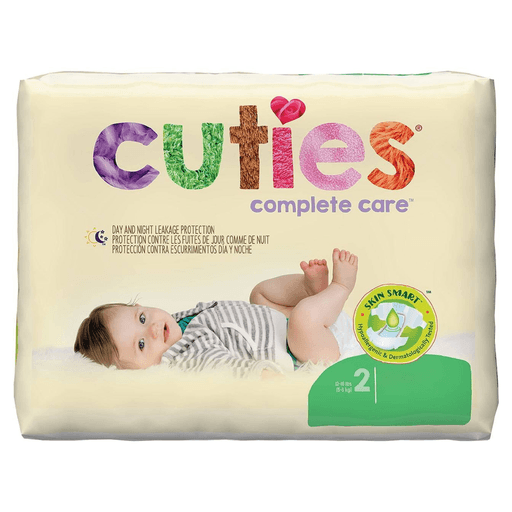 Cuties® Complete Care Diapers, Size 2 | Quantity - 1x PK