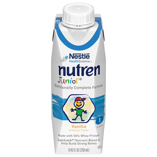 Nutren® Junior Nutritionally Complete Formula, Vanilla, 8.45-ounce Tetra Prisma® | Quantity - 1x EA