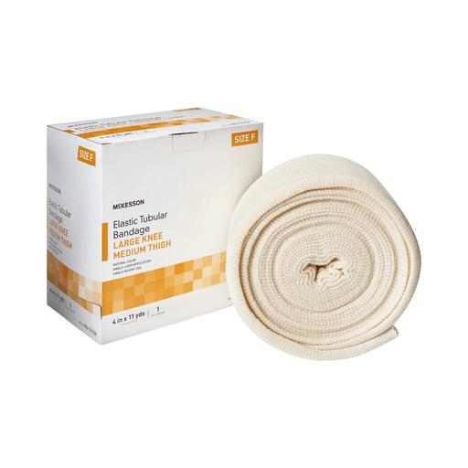 McKesson Elastic Tubular Support Bandage, 4 Inch x 11 Yard | Quantity - 1x BX