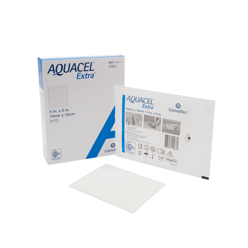 Aquacel® Extra™ Gelling Fiber Wound Dressing, 4 x 5 Inch | Quantity - 1x BX