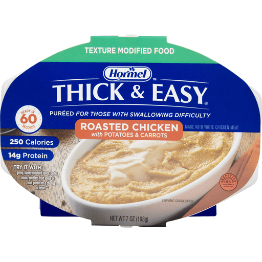 Thick & Easy® Roasted Chicken with Potatoes and Carrots Purée Thickened Food | Quantity - 1x CS