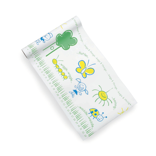 McKesson Crepe Table Paper, 21 Inch x 125 Foot, Print (Bugs and Things) | Quantity - 1x CS