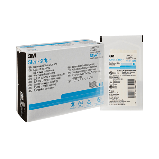 3M™ Steri-Strip™ Skin Closure Strip, 1/2 X 2 Inch | Quantity - 1x EA