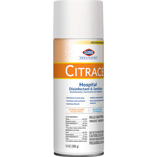 Clorox Healthcare® Citrace® Hospital Disinfectant & Sanitizer, Citrus Scent | Quantity - 1x EA