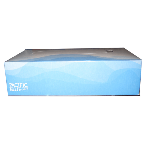 Pacific Blue Select Facial Tissue, White, 7-15/16" x 4-3/4", 2-Ply | Quantity - 1x CS