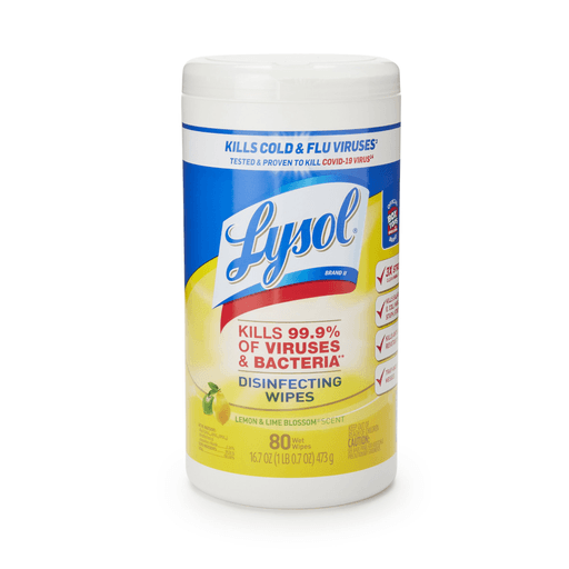 WIPE, SANITIZING LYSOL LEMON &LIME BLOSSOM (80/CN 6CN/CT) | Quantity - 1x CN