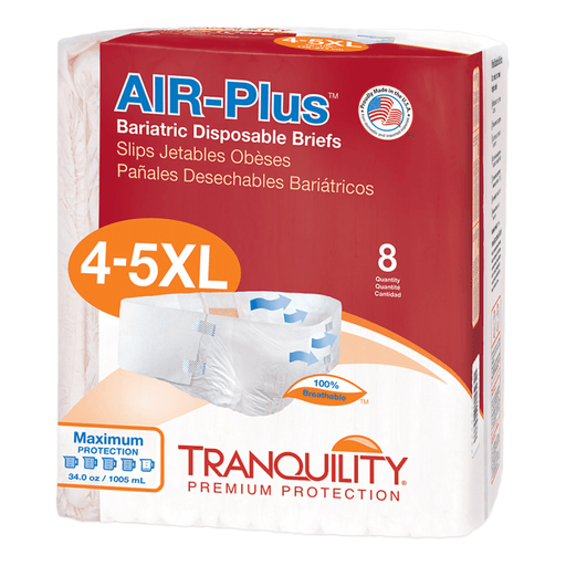 Tranquility® AIR-Plus™ Maximum Protection Bariatric Incontinence Brief | Quantity - 1x CS
