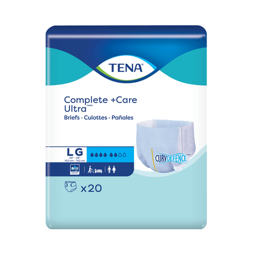 TENA Complete +Care Ultra™ Briefs with CurvDefence™, Large | Quantity - 1x PK