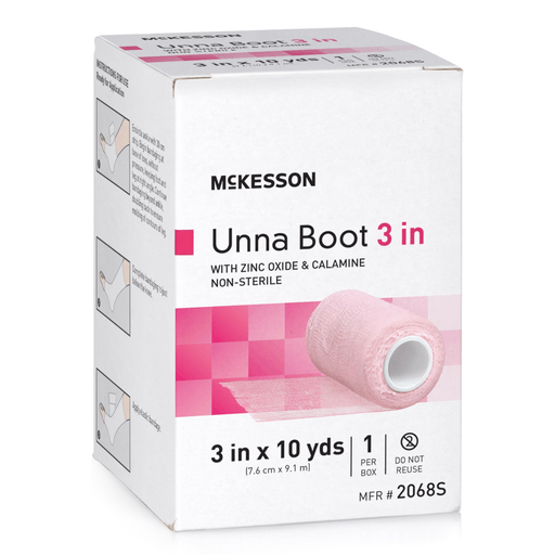 McKesson Zinc Oxide / Calamine Unna Boot, 3 Inch x 10 Yard | Quantity - 1x EA