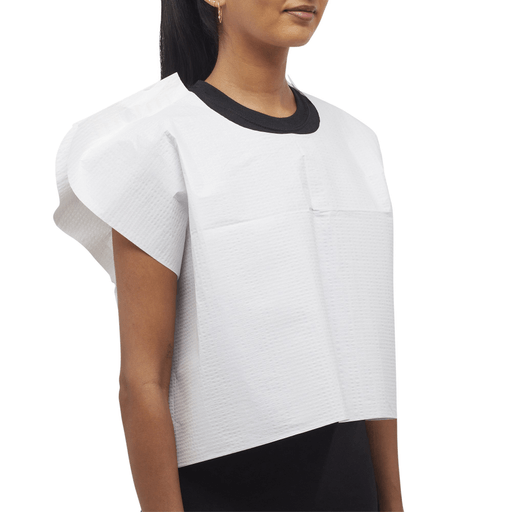 McKesson Exam Cape, White, 21 x 30 Inch | Quantity - 1x CS