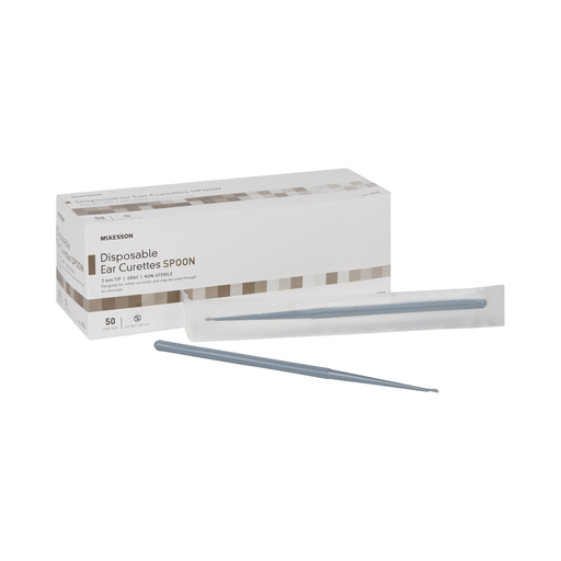 McKesson Ear Curette, 2 mm, Cup Tip | Quantity - 1x CS
