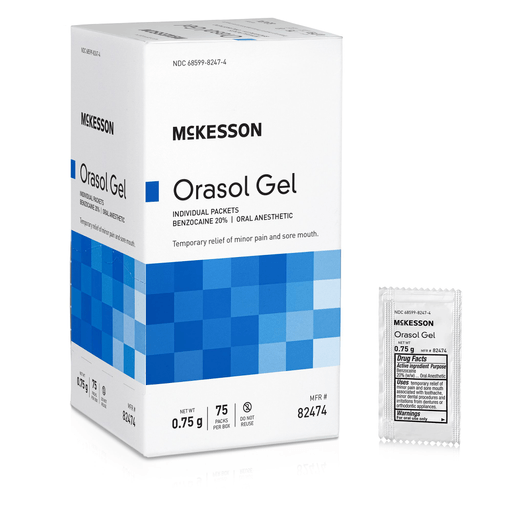 McKesson Benzocaine Oral Pain Relief | Quantity - 1x CS