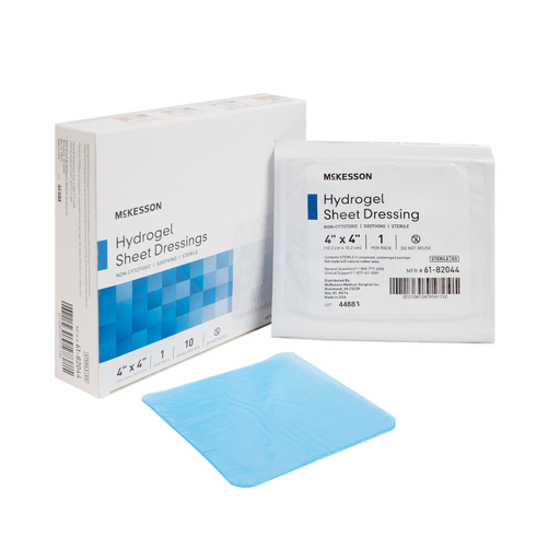 McKesson Hydrogel Dressing, 4 x 4 Inch | Quantity - 1x CS