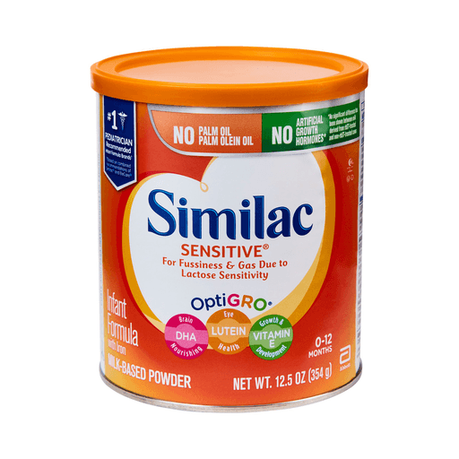 Similac® Sensitive® Powder Infant Formula, 12-ounce can | Quantity - 1x CS