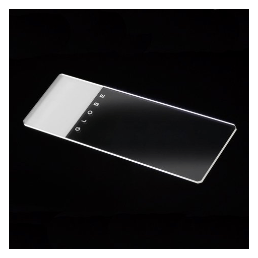 Globe Scientific Microscope Slides, Glass, Safety Corners, 25 x 75mm | Quantity - 1x CS