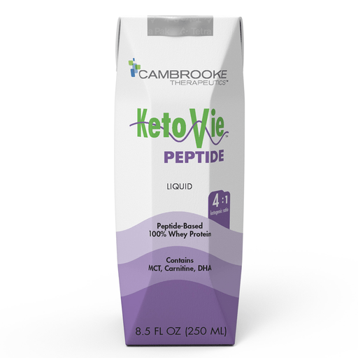 KetoVie™ Peptide 4:1 Ketogenic Medical Food, 8.5-ounce carton | Quantity - 1x EA