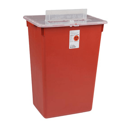 Sharps-A-Gator™ Multi-purpose Sharps Container, 10 Gallon, 21½ x 15½ x 12 Inch | Quantity - 1x CS