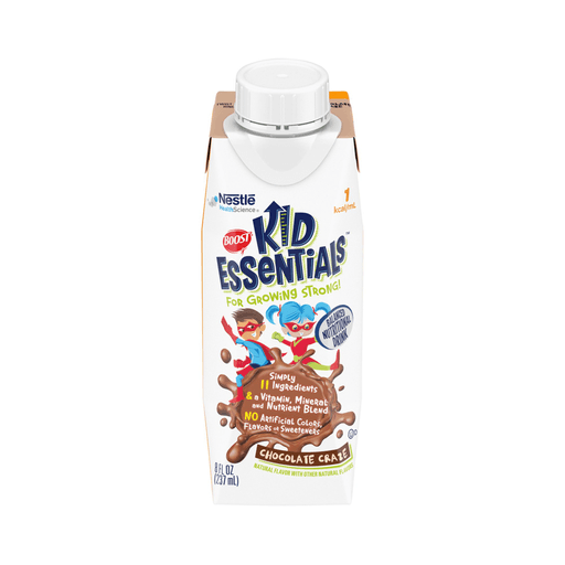 Boost® Kid Essentials™ Balanced Nutritional Drink, Chocolate, 8-ounce carton | Quantity - 1x EA