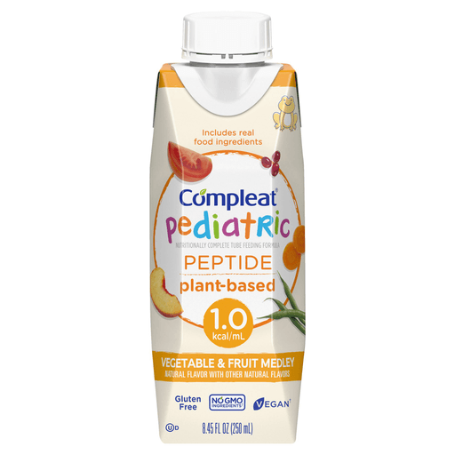 Compleat® Pediatric Peptide Plant-Based Tube Feed Formula, 8.45-ounce carton | Quantity - 1x EA