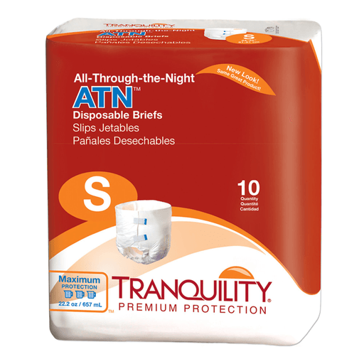 Tranquility® ATN Maximum Protection Incontinence Brief, Small | Quantity - 1x CS