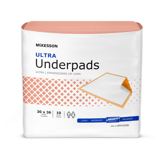 McKesson Ultra Heavy Absorbency Underpad, 30 x 36 Inch | Quantity - 1x CS