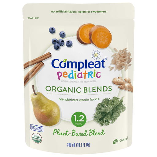Compleat® Pediatric Organic Blends Tube Feeding Formula, Plant-Based, Non-GMO | Quantity - 1x EA