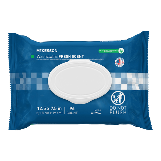 WIPE, PRE-MOIST W/DSPN LID (96/PK 6PK/CS) | Quantity - 1x PK