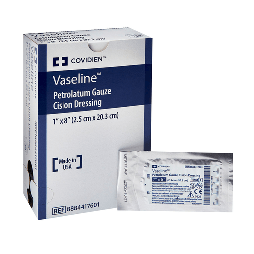 Vaseline® Petrolatum Impregnated Dressing, 1 x 8 Inch | Quantity - 1x EA