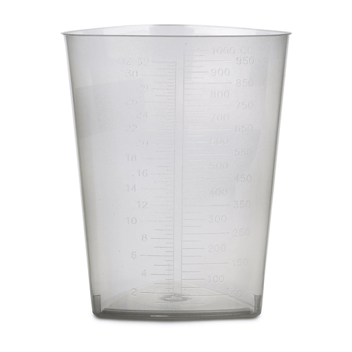 McKesson Triangular Graduated Container, 32 ounce capacity | Quantity - 1x EA