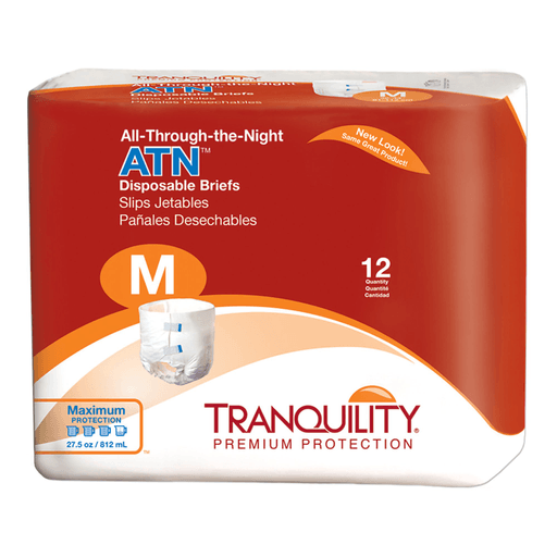 Tranquility® ATN Maximum Protection Incontinence Brief, Medium | Quantity - 1x BG