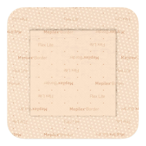 Mepilex® Border Flex Lite Silicone Foam Dressing, 3 x 3 Inch | Quantity - 1x BX