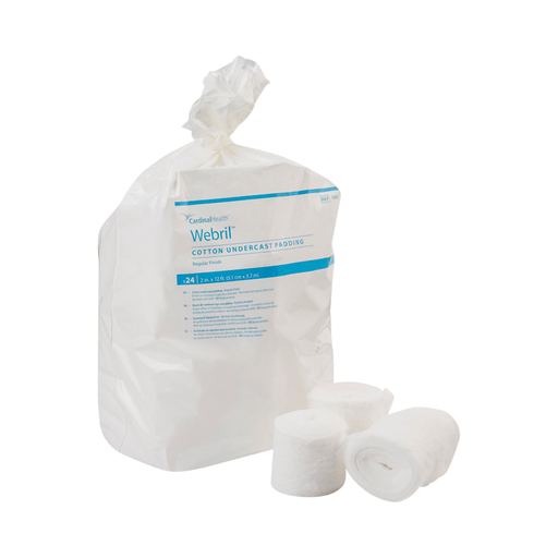 Webril™ Undercast Cotton Cast Padding, nonsterile, White, 2 Inch x 4 Yard | Quantity - 1x EA