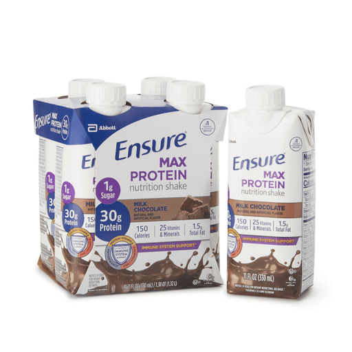 Ensure® Max Protein Nutrition Shake, Chocolate, 11-ounce carton | Quantity - 1x PK
