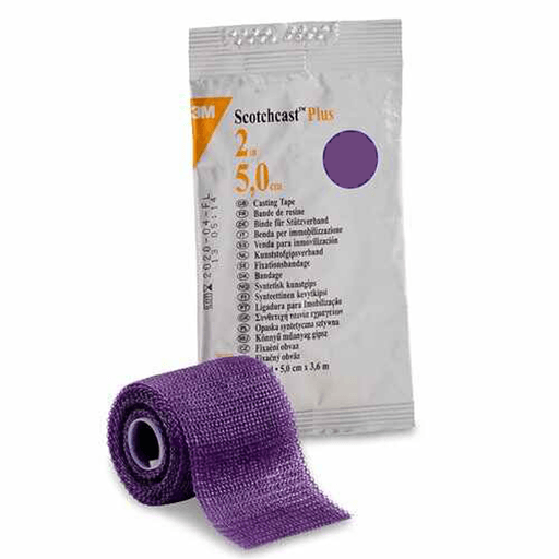 3M™ Scotchcast™ Plus Purple Cast Tape, 2 Inch x 4 Yard | Quantity - 1x EA