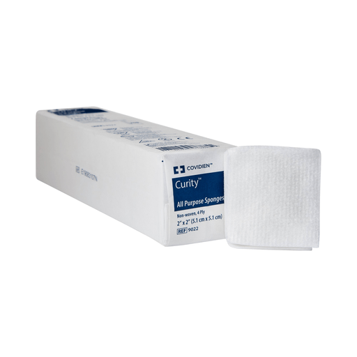Curity™ Nonwoven Sponge, 2 x 2 Inch, 4-Ply | Quantity - 1x BG