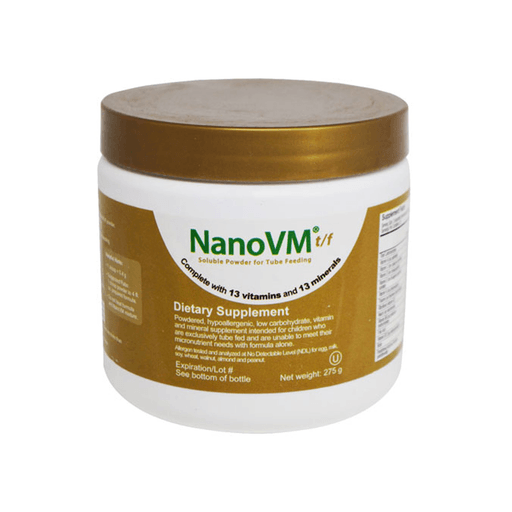 NanoVM® t/f Powder Pediatric Tube Feeding Formula, 275-gram jar | Quantity - 1x EA