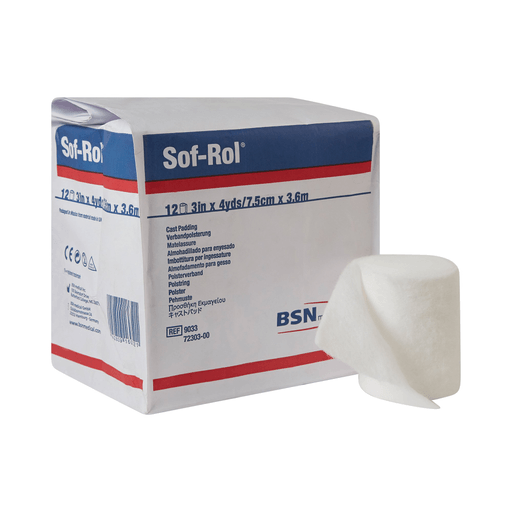 Sof-Rol® White Rayon Cast Padding, 3 Inch x 4 Yard | Quantity - 1x EA