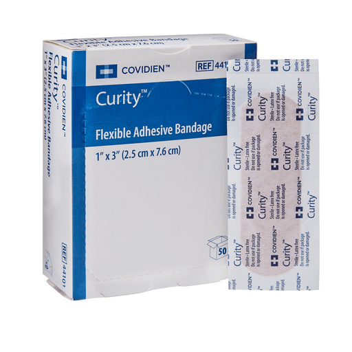 BANDAGE, ADHSV FLEX 1"X3" (50//BX 24BX/CS) KENDAL | Quantity - 1x CS