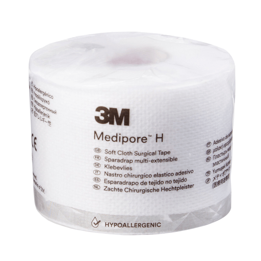 3M™ Medipore™ H Cloth Medical Tape, 2 Inch x 10 Yard, White | Quantity - 1x CS