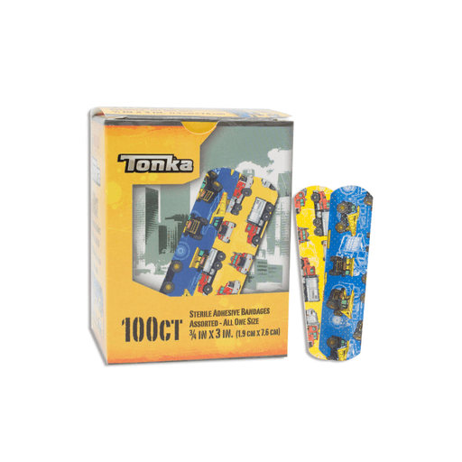 American® White Cross Stat Strip® Tonka Design Adhesive Strip,¾ x 3 Inch | Quantity - 1x CS