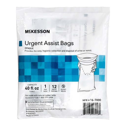McKesson Opaque Urgent Assist/Emesis Bags | Quantity - 1x EA