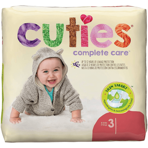 Cuties® Complete Care Diapers, Size 3 | Quantity - 1x CS