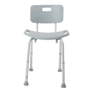 McKesson Aluminum Bath Bench, 15½ – 19½ Inch Height | Quantity - 1x EA