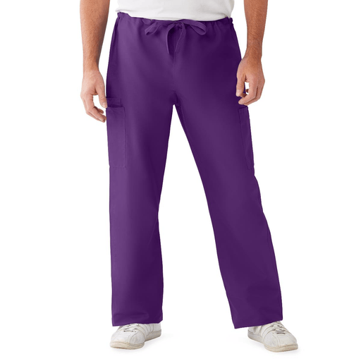 PANT SCRUB CARGO NON-REV PURPLE XL