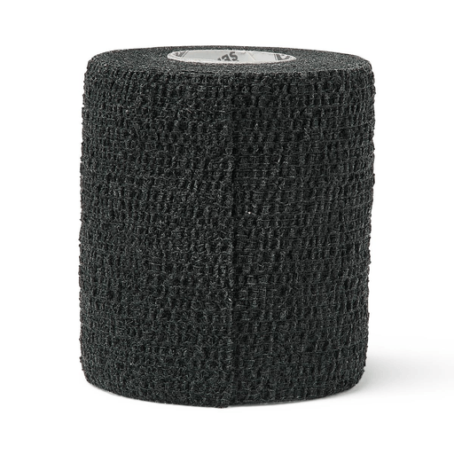 BANDAGE COHESIVE ATHLETIC BLACK 3X6YD