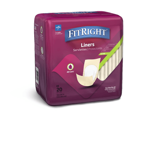 FITRIGHT INCONTINENCE LINERS MODERATE