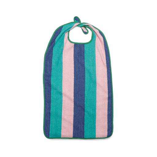 BIB TERRY EZ TIE 12OZ BRIGHT STRP 22X41